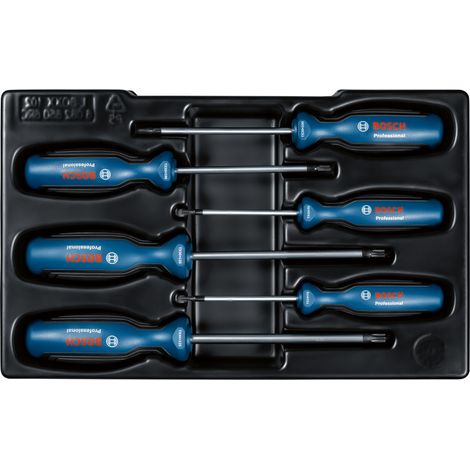 Bosch PRO Screwdriver Screwdriver Set 6pc TX 1600A01V09 (1/5)