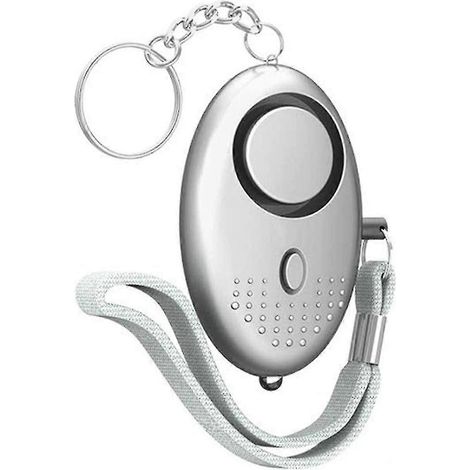Alarme personnelle porte-clés 130 dB avec lumière LED, alarme d'urgence et anti-panique (1/5)
