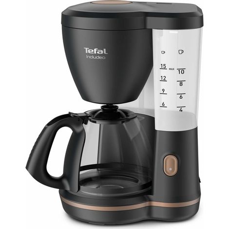 Tefal Includeo CM533811 cafetera negra 1,25 L 1000 W (1/3)