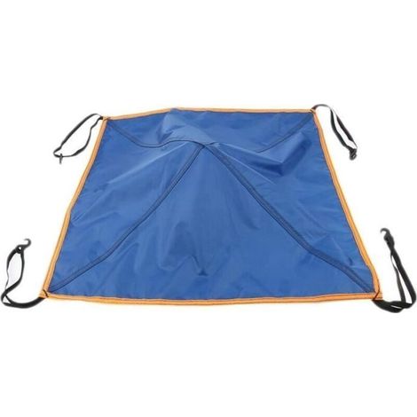 Wasserdichtes Sonnensegel 56x56cm - UV-Schutz für Terrasse und Garten, cremefarben. (1/5)