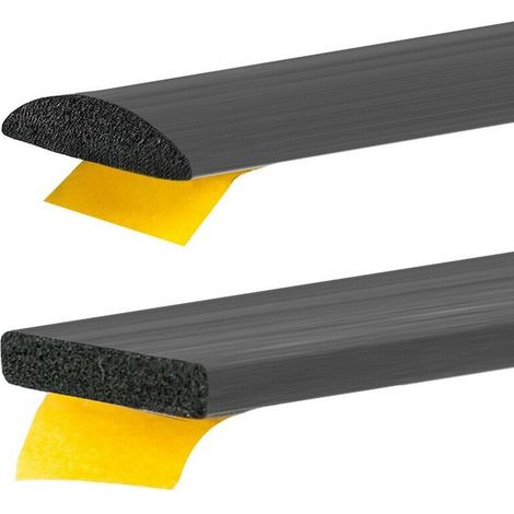 Selbstklebende Gummidichtung für Hubdach Rund 10 x 5 mm (1/2)