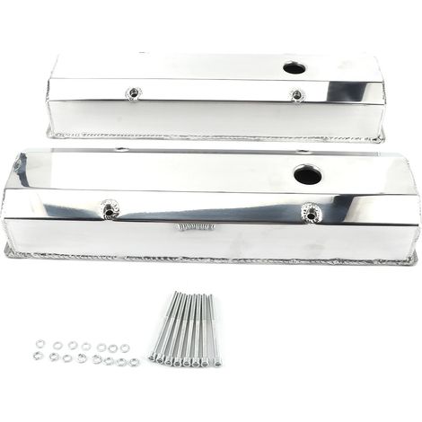 Cachet de soupape usiné haut 1/4 pouce, rail en billette compatible Chevrolet SBC 283 302 305 327 350 383 400 58-86 (1/5)