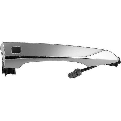 Poignée de porte extérieure avant droite chromée avec clé intelligente 82651D3710, compatible avec Hyundai Tucson 2016, 2017, 2018 et 2019 (1/5)