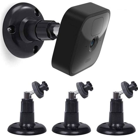 CSPARKV Lot de 3 supports muraux pour tout nouveau Blink intérieur/extérieur Blink XT2 Blink Mini - Support de montage réglable intérieur/extérieur pour caméra de sécurité domestique (1/5)