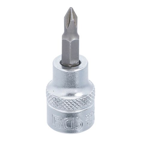 BGS TECHNIC Bit-Einsatz - 10 mm - Phillips PH1 - 2553 (1/2)