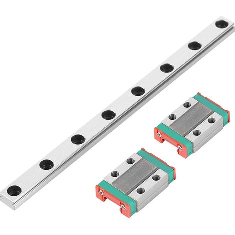 MGN9B 150mm Linear Guide Rail 9mm Width with 2pcs MGN9B Rail Block