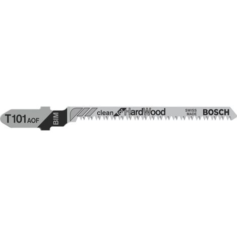 Bosch PRO Hardwood clean curve T101AOF Stichsägeblatt, 83 mm, 3 Stück
