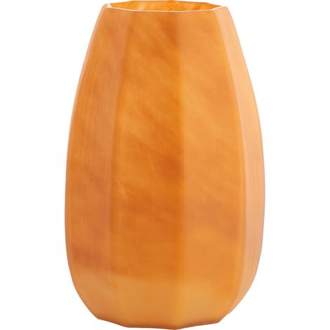 Light & Living Karamellfarbener Vase BRADLEY aus Glas – Ø23x38 cm