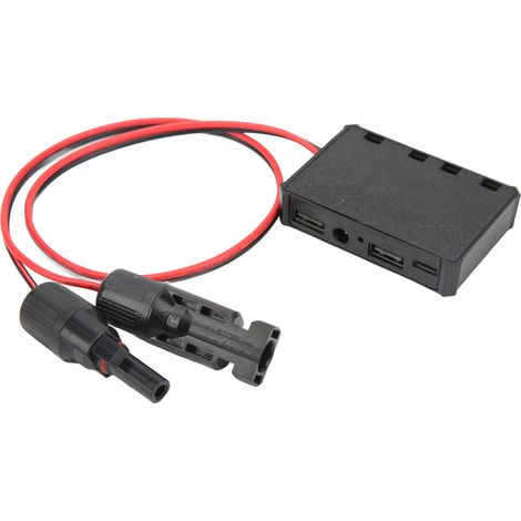 Adaptateur stabilisateur de tension USB pour panneau solaire avec interface USB-C CC pour la charge de téléphones par système solaire (1/5)