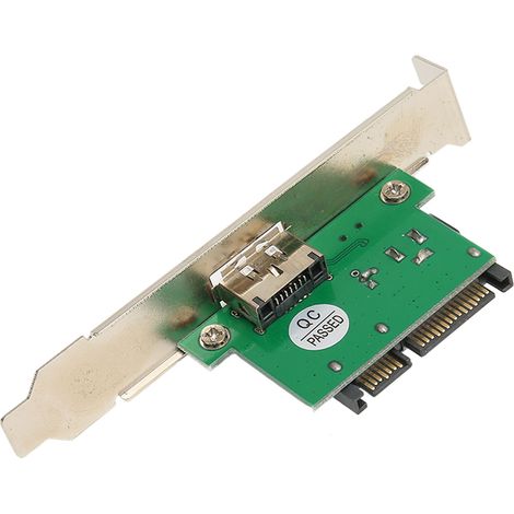 eSATA-zu-SATA-Adapterkarte, Hochgeschwindigkeits-Datenübertragung, stabiler eSATA-zu-SATA-Adapter, Computerzubehör (1/5)