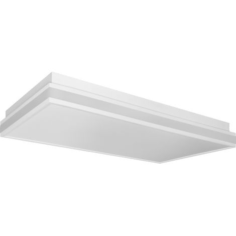 LEDVANCE Leuchte für Decke, DECORATIVE CEILING WITH WIFI TECHNOLOGY / 42 W, 220…240 V, Ausstrahlungswinkel: 110, Tunable White, 3000…6500 K, Gehäusematerial: Stahl, IP20 1er-Pack (1/5)