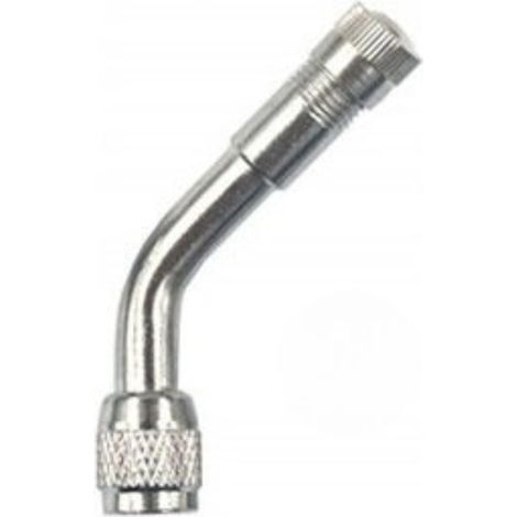 135° Winkeladapter AV-Ventilverlängerung zum Pumpen von JT-36M silber (1/3)