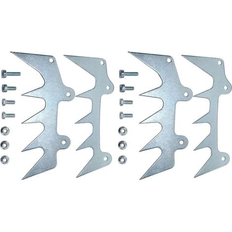 Griffes de Chain Kits pour Stihl MS660 MS460 MS440 066 046 044, Butée à Griffes + Vis Assorties + Tendeur de Chaîne + Boulon et Écrou Pièces Tronçonneuse Accessoire (2 Griffes) (1/5)
