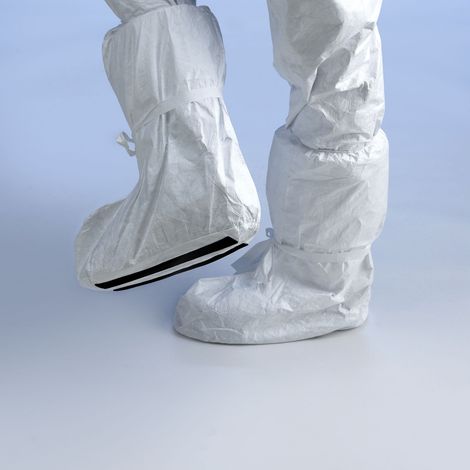 Couvre-bottes jetable blanc POBA Tyvek® 500 - Tyvek