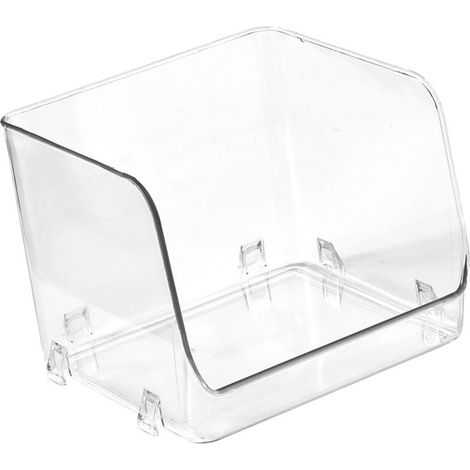 Multifunktionaler, stapelbarer Kosmetikständer aus transparentem Kunststoff, Make-up-Organizer für Zuhause, 15,5 x 15 x 12,8 cm / 6,1 x 5,9 x 5,3 Zoll (1/5)