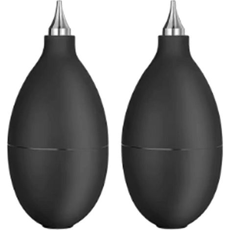 Lot de 2 soufflettes à air comprimé pour nettoyer la poussière des capteurs d'objectifs d'appareils photo et des claviers. (1/5)