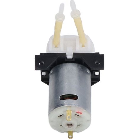 Pompe péristaltique 12V auto-amorçante pour laboratoire et aquarium, débit précis et réglable