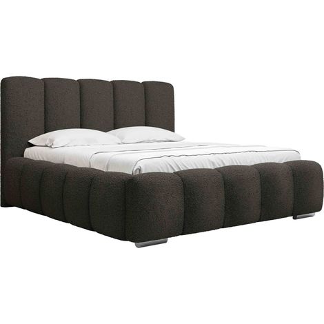 Cama TrendyNest Alceus I, Abriamo 08, Doble, 160x200, Tapiz, Somieres, 180x222x112cm (1/5)