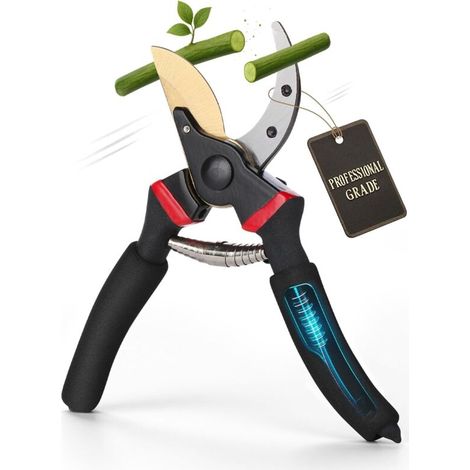 Mr. Pen Pruning Shears, 8-inch Professional Garden Shears, Titanium Blade - AquaForge (1/5)