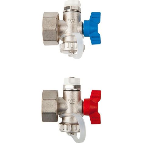 Set d'embouts 1'' avec robinet à bille pour collecteur SilverTec