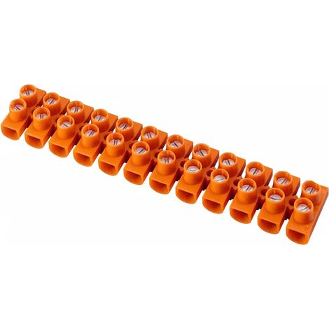 Bloque de terminales roscado termoplástico LTF12-16.0 naranja, ESTÁNDAR (1/2)