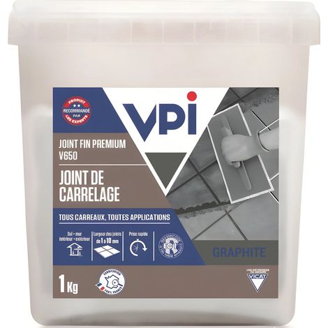 Joint fin premium V650 1Kg VPI Graphite
