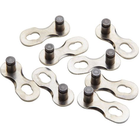 Sram Kettenverschluss Strebenschutz Führung Power Link, Accessorio 4 Coppie 8 velocità Unisex Adulto, Argento (1/2)