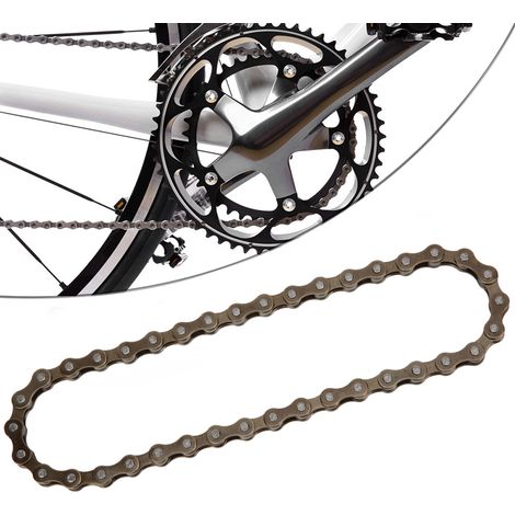 Chaîne de Vélo 38 Maillons en Acier Haute Résistance, Durable et Stable pour Cyclisme Performant (1/5)