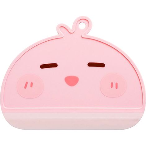 Mini raclette de douche à motifs, petite raclette en plastique, raclette à vitre, miroir facile à nettoyer (rose) (1/5)