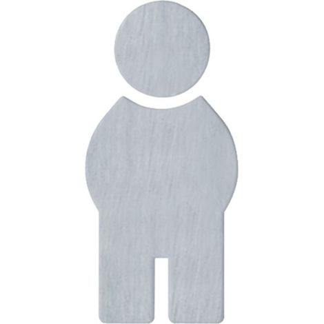 HEWI Symbol  Hombre 710XA.150.1  VA Color-No.XA  B.71,5mm H.150mm  S.1,5mm - 710XA.150.1 (1/4)