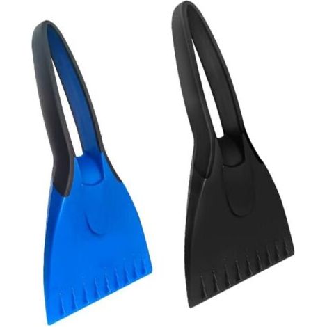 2 Pièces Givre Raclette Pare Brise, Grattoir à Glace Solide et Durable, Grattoirs à Neige pour Auto, avec Poignée Antidérapante pour Voiture