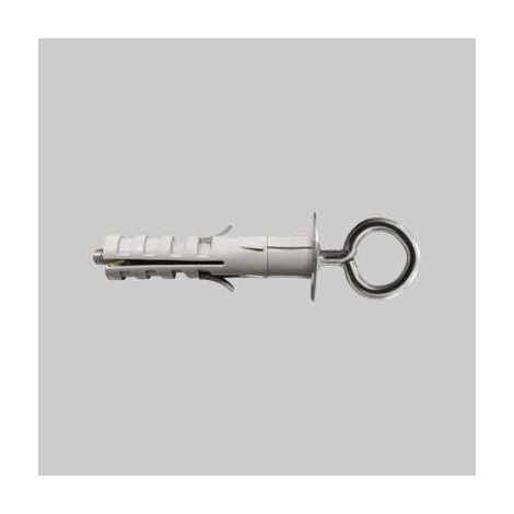 Tassello prolungato con occhiolo chiuso funp-oc m5 - diametro 12x55 conf. da 100 pz