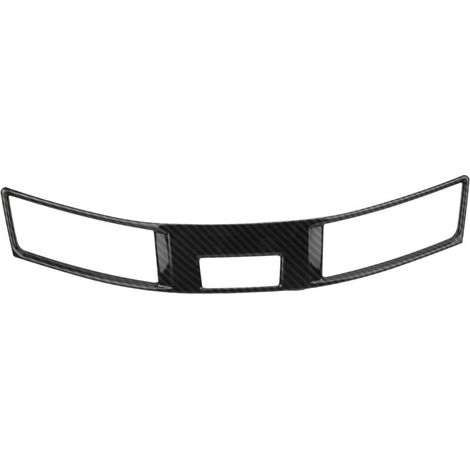 Mittlere Lüftungsdüsenblende für Nissan Navara Frontier NP300 (2015–2019) – Armaturenbrettblende in Carbonfaser-Optik – Crezuo