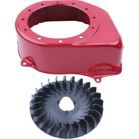 Couvercle de ventilateur de poulie de refroidissement par recul pour Honda GX160 GX200 168F 5,5HP 6,5HP Générateur Moteur à essence Pompe à eau (1/5)