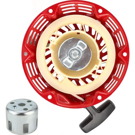 Seilzugstarter für 2-3 kW Benzinmotoren, Montageplatte mit 168 mm Trommel, Gartenersatzteil (1/5)