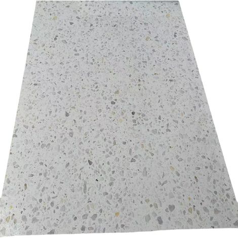 Plan de travail de cuisine à faire soi-même, imitation pierre de quartz, avec papier peint adhésif épais, 40 x 1000 cm (1/5)