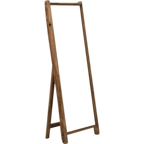 Miroir sur pied en bois recyclé Blaise (1/5)