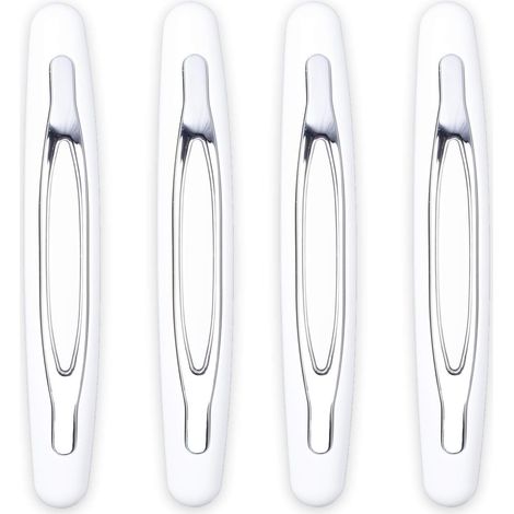 CSPARKV 4pcs Car Door Bumper Strip Protector Car Door Edge Sticker Anti-Collision Anti-Scratch Waterproof Universal for Car/Truck/SUV (White) (1/3)