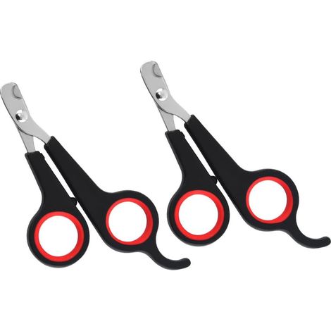 Ciseaux à Ongles Oiseaux,2 PCS Coupe-Ongles pour Chat Coupe-Griffes Professionnel Tondeuse à Griffes Animaux pour Petits Animaux Chiots Hamsters Oiseaux