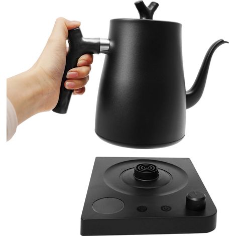 Wasserkocher, intelligenter Wasserkocher mit Schwanenhals, elektrischer Wasserkocher mit einstellbarer Temperatur (1/5)