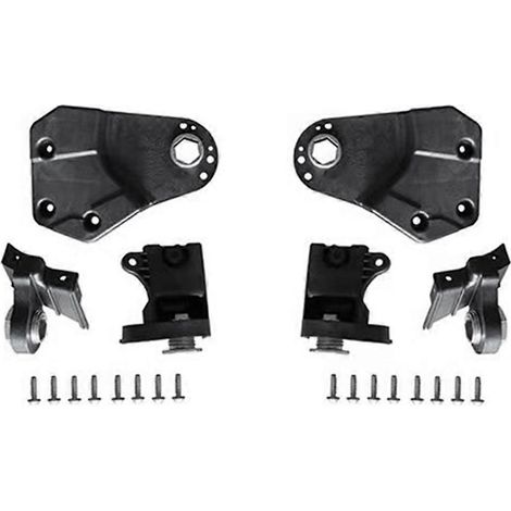 Kit de réparation de support de phare (1 paire) A2138203904 A2138204004 pour Mercedes-Benz Classe E W213 (2021-2024) - Fixation par griffe (1/5)