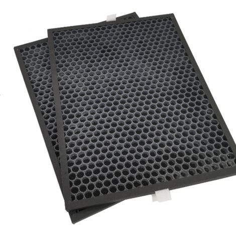 2x Trade-Shop Aktivkohlefilter / Luftreiniger-Filter kompatibel mit Philips AC2882/10 AC2887/10 AC2889/10 AC3829/10, Ersatz für Philips FY2420/30 (1/3)