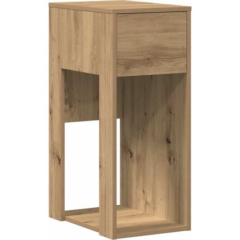 Maison Exclusive - Torre de ordenador con cajón roble artesanal 3