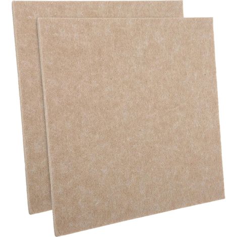 2 Pièces Autocollants en Feutre pour Mémo Mural Carré Beige 30x30 Cm pour Bureau ou Salle de Classe Tableau D'affichage Auto-adhésif Pratique (1/5)