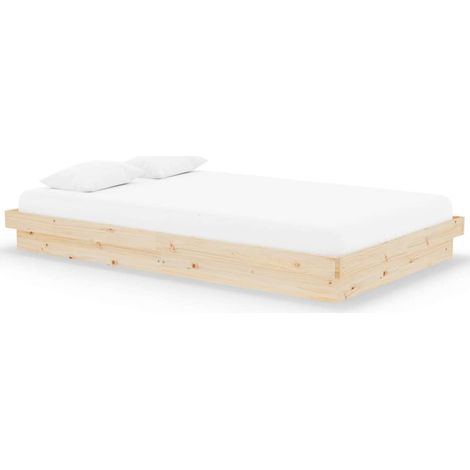 Maison Exclusive - Estructura de cama madera maciza 120x200 cm (1/5)