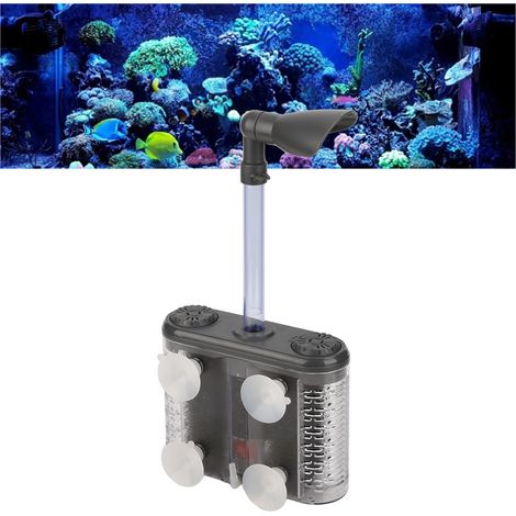 Filtre Aquarium 6 en 1 Filtre à Air Réactif avec Fonction d'Oxygénation, Nettoyage, Vague et Culture de Bactéries - AUTRES (1/5)