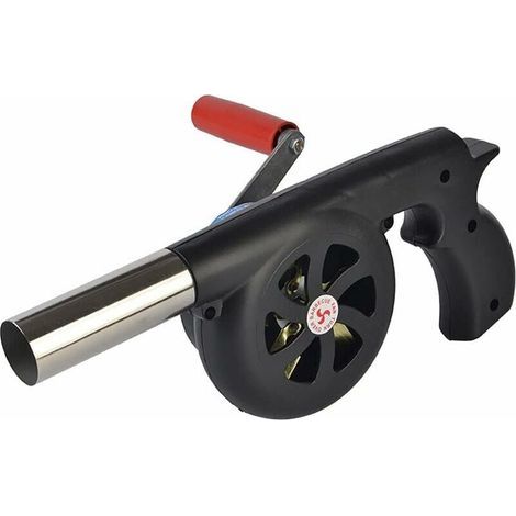 Souffleur Manuel Barbecue,Ventilateur de Ventilateur de Barbecue,Convient Pour la Cuisine en Plein air, Barbecue, Cheminée Ikodm (1/3)