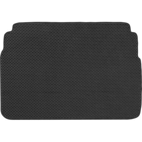 Tappetino per bagagliaio in EVA a nido d'ape per Mercedes Classe E W210 berlina dal 1995 al 2003 - Nero (1/5)