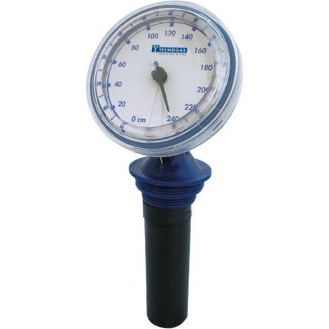Manómetro mecánico con dial ajustable D.115mm Dipra