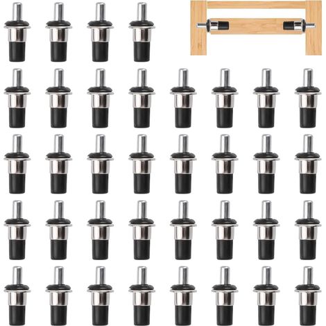 Lot de 36 broches de réparation à ressort pour stores en plastique avec anneau en métal (1/5)